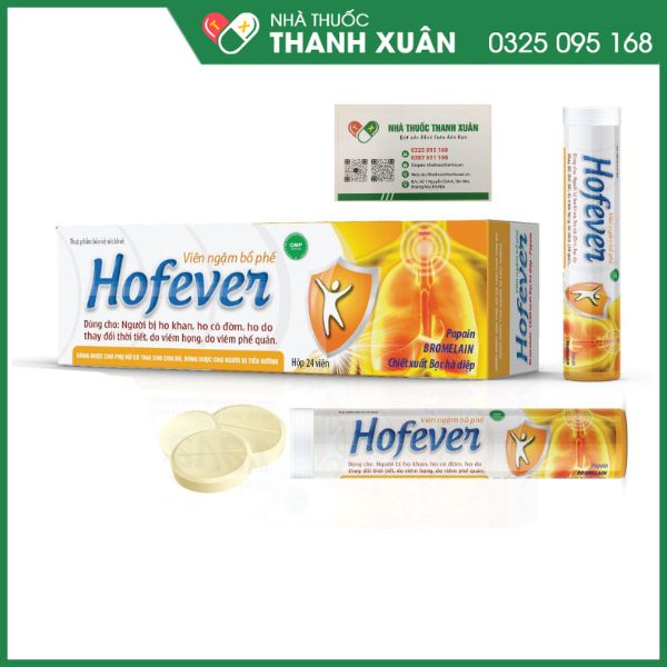 Viên ngậm bổ phế - Hofever